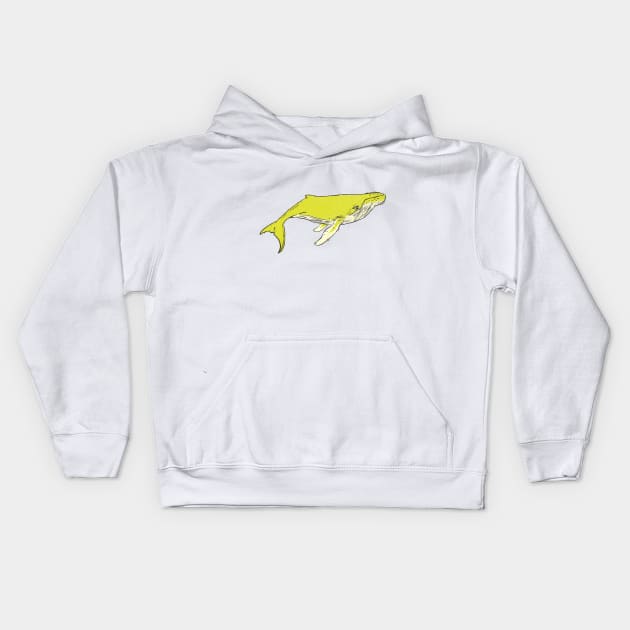 Whale Kids Hoodie by PhilFTW